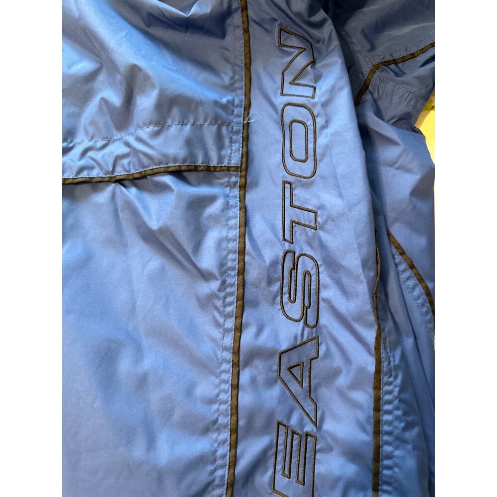 Easton Apparel Blue Windbreaker Jacket Mens M Lightweight Athletic Outerwear - Picture 7 of 8